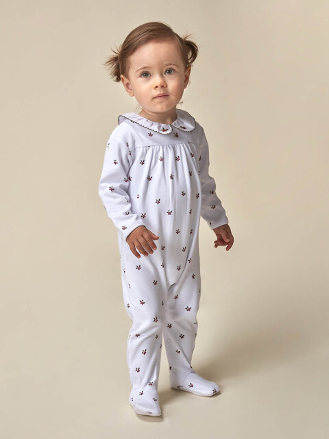 Pijama Estampado Blanco Optico