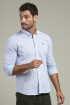 CAMISA SHELF POLANCO Blanco/celeste