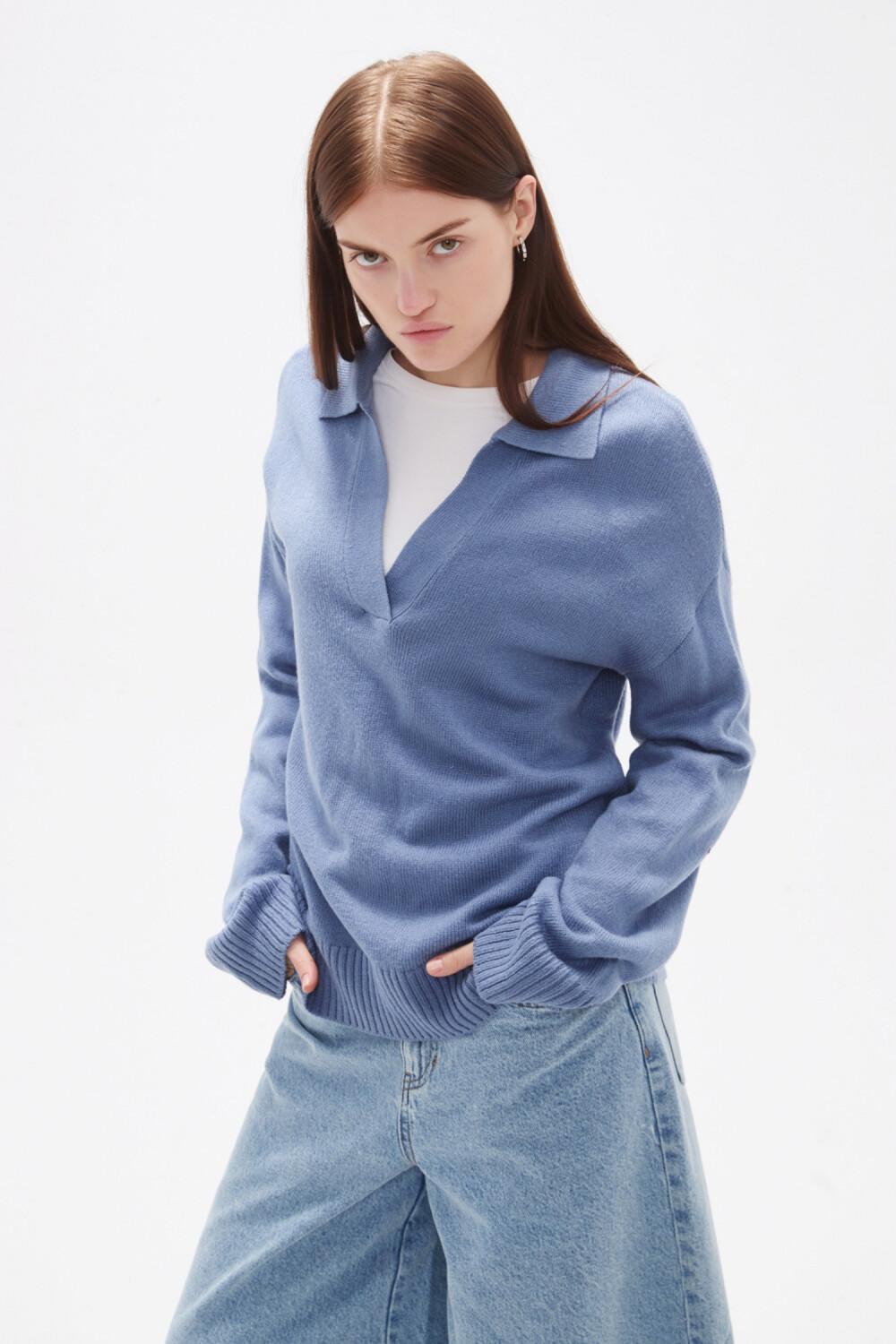 Sweater Dapa Azul Grisaceo