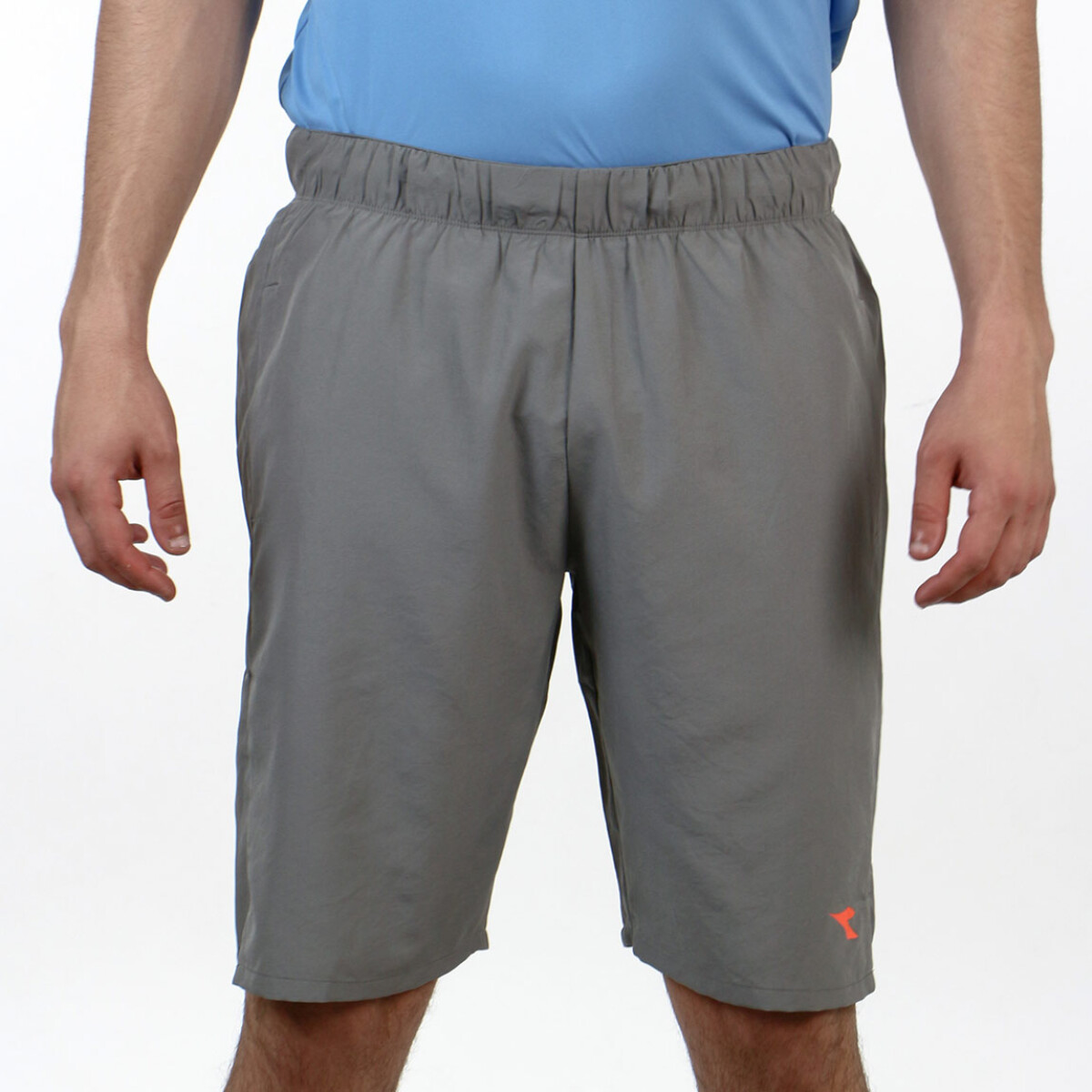 Diadora Hombre Sport Short Dry Fit Long - Dk Grey - Gris Oscuro 