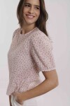 BLUSA CORALINA ESTAMPADO FLORES CORAL