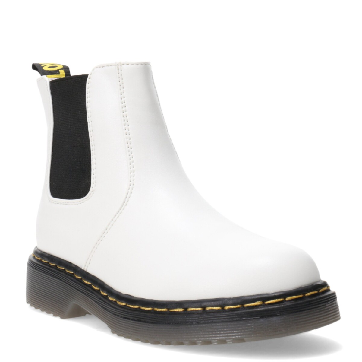 Botas de Niña MINI Miss Carol ANIJA con elastico - Blanco 