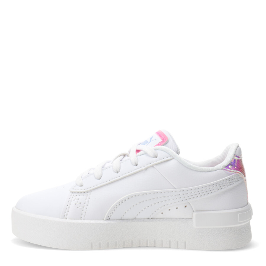 Championes de Niños Puma Jada Deep Dive Blanco - Rosado - Plateado