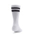 Medias Unisex Under Armour x6 Essential Crew Blanco - Negro