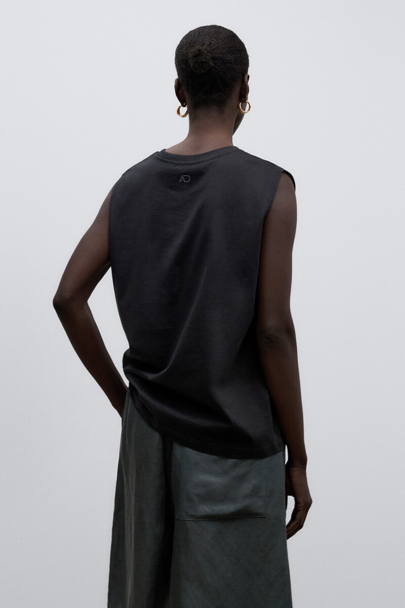 CAMISETA Negro