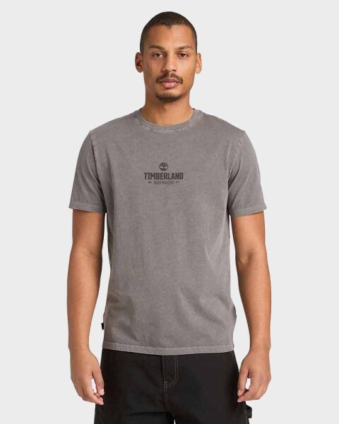 Polera Garment Dyed Short Sleeve Tee Hombre 4340