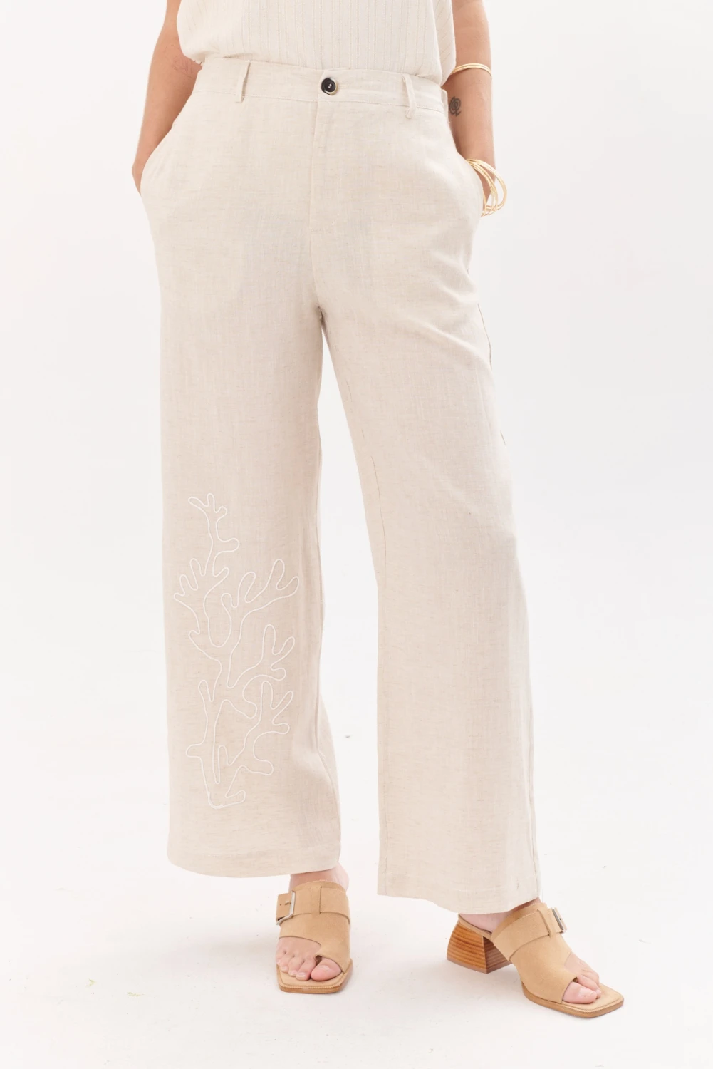 PANTALON SAINT TROPEZ beige 2