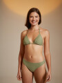Top+bikini Twist Verde Oliva