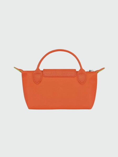 Longchamp -Neceser, Le Pliege Green Naranja