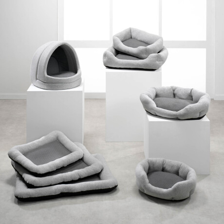 CAMA PARA MASCOTAS GRIS POLIESTER GRAPHENE