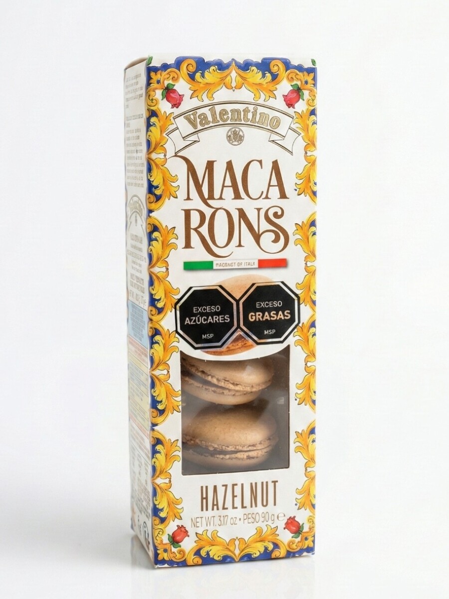 Macarons de avellanas Valentino 