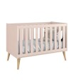 Cuna Convertible Beb Theo Rosa