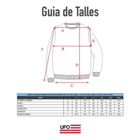 Camisa estampada UFO Maui Azul Camisa estampada UFO Maui Azul