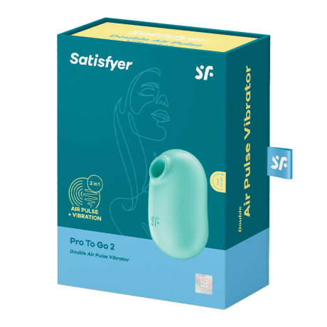 Satisfyer Pro To Go 2 Air Pulse Vibrador Verde
