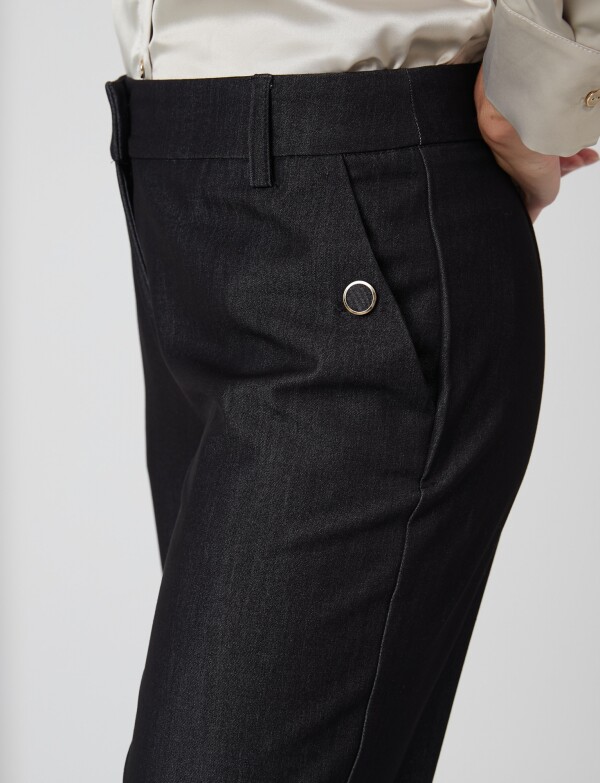 Pantalon Gabardina Ligera & Confort NEGRO
