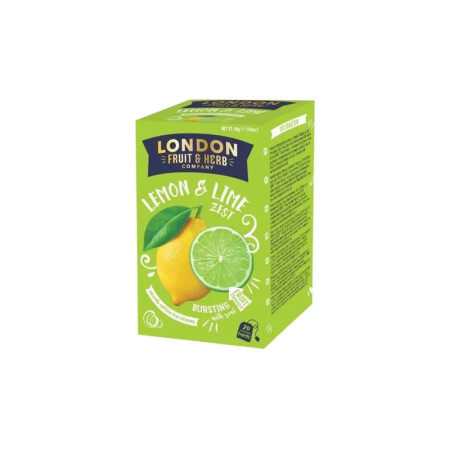 Te London lemon y lime x20 Te London lemon y lime x20