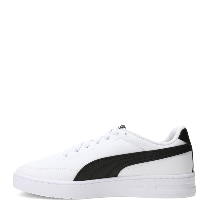 Championes de Hombre Puma Court Classic Clean Blanco - Negro