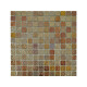 Mosaico Ocre Metalizado Rongguan Medida 29.8X29.8 Vidrio