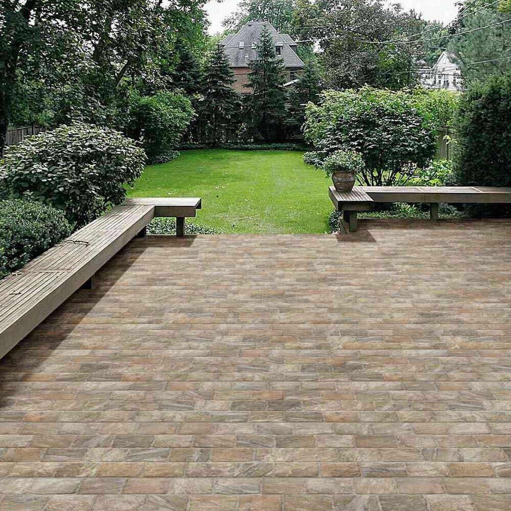 PORCELANATO PARA EXTERIOR <br /> DUKKAN GRIS "A" 44,2x66,4 CM Porcelanato Para Exterior <br /> Dukkan Gris "a" 44,2x66,4 Cm