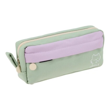 Cartuchera Campus Simple Verde