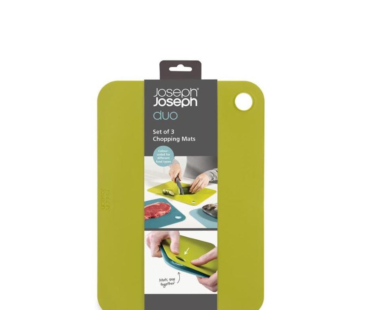 Set de 3 tablas finas de corte - Joseph Joseph Duo Set de 3 tablas finas de corte - Joseph Joseph Duo