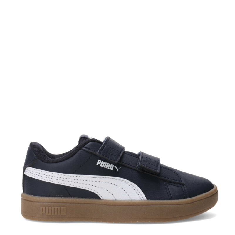 Championes Infantiles Puma Rickie Classic V PS Azul - Azul Marino - Blanco