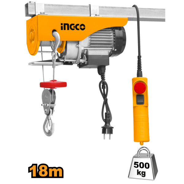 APAREJO ELECTRICO 500KG 900W INGCO EH5001 APAREJO ELECTRICO 500KG 900W INGCO EH5001