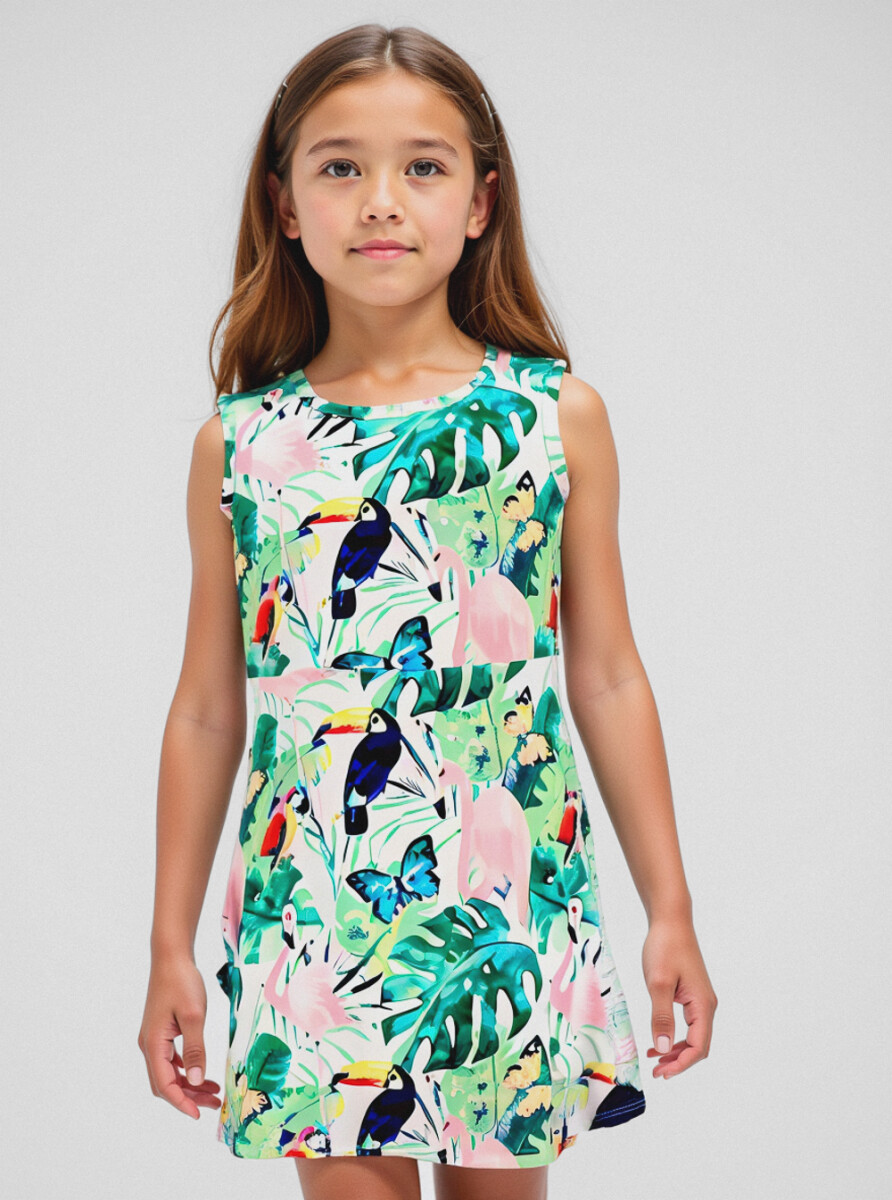 Vestido Rose 0809 - Estampado 13 