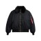 Campera Bomber B-15 Alpha Negro