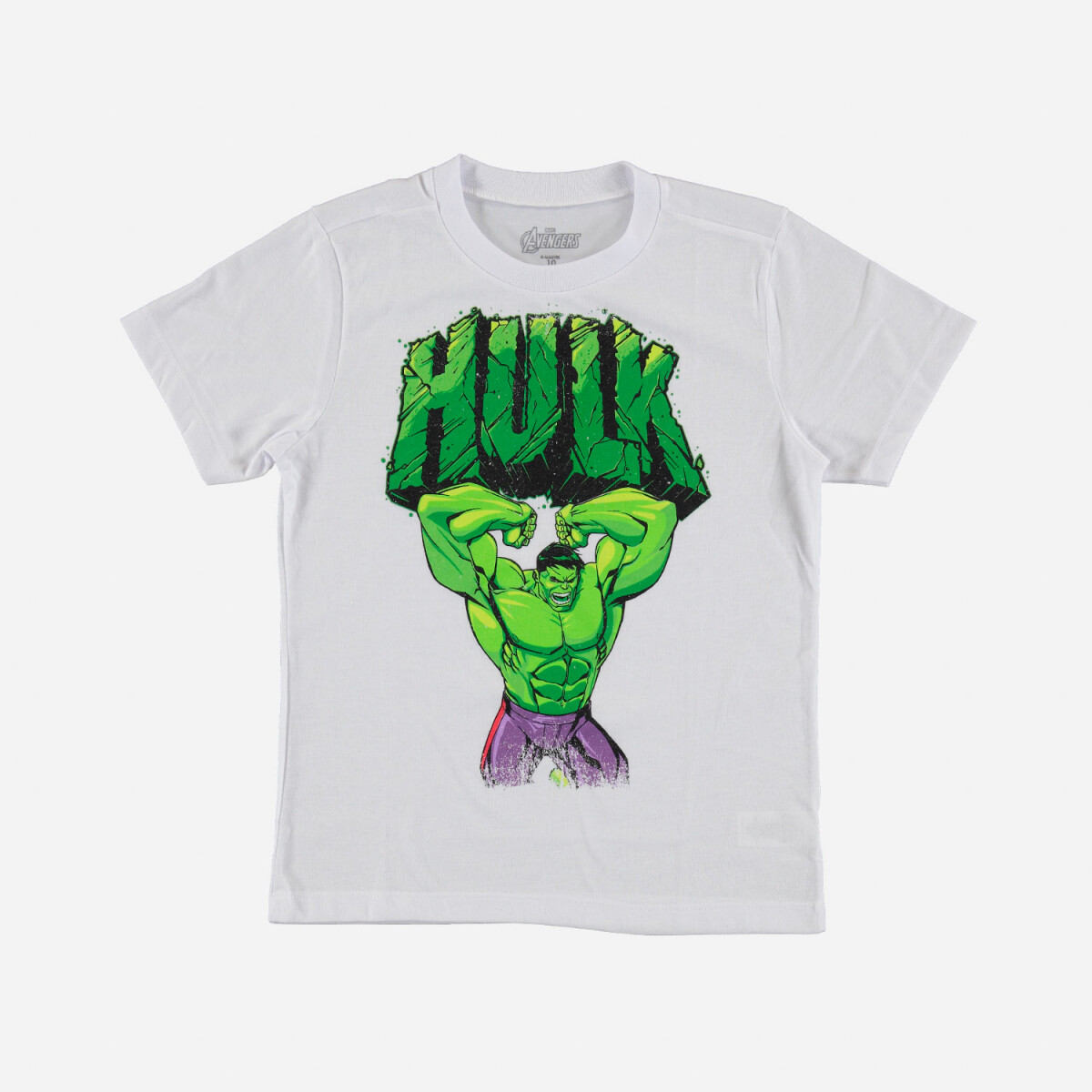 T-shirt de niño Hulk - BLANCO 
