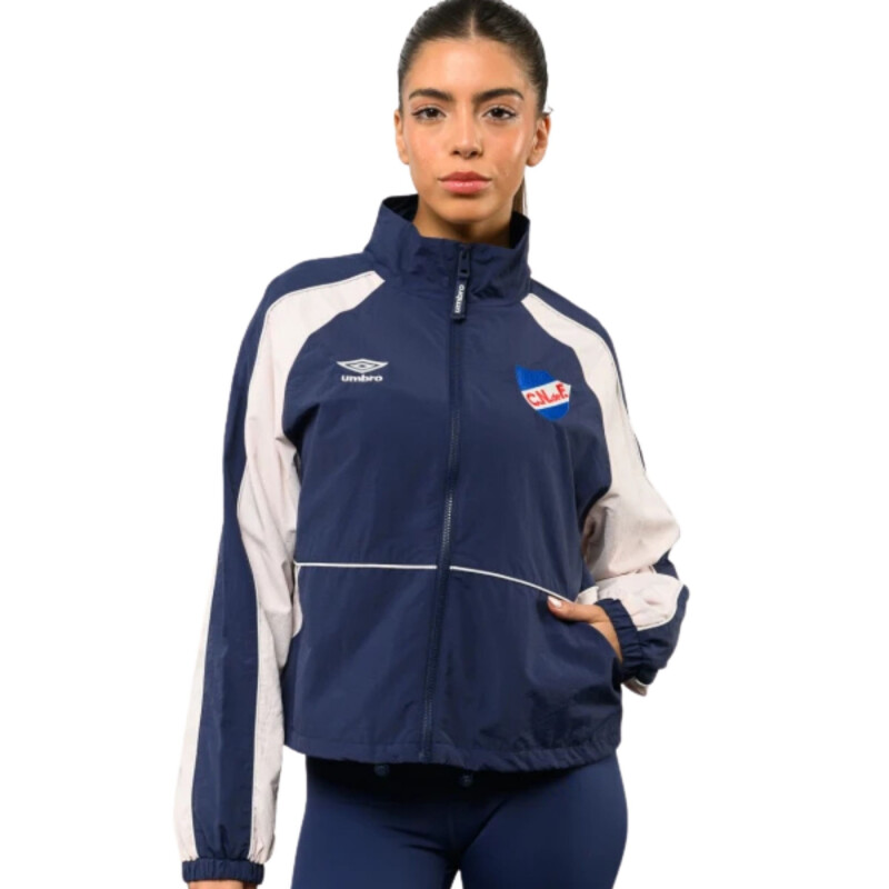 Campera Umbro Brisa Mujer NU340362 Azul-rosado