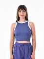 MUSCULOSA ROLLER AZUL OSCURO