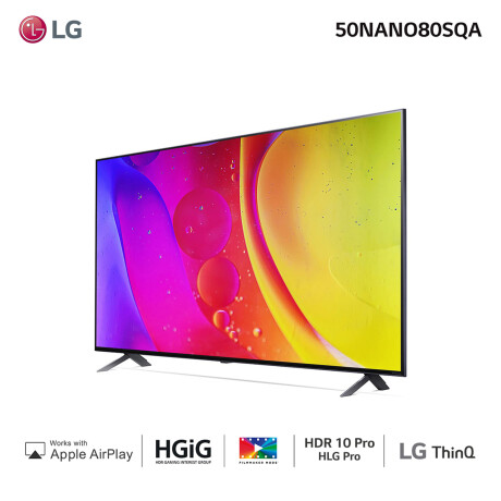 TV LG 50-PULGADAS 50NANO80SQA
