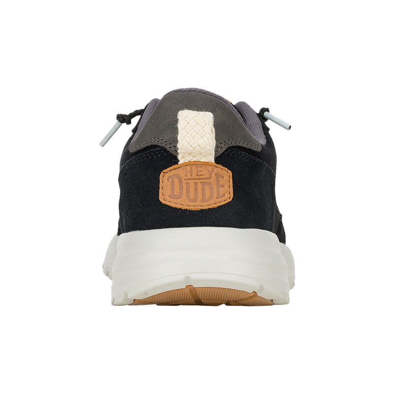 Championes Hey Dude Sirocco Alta Craft Negro