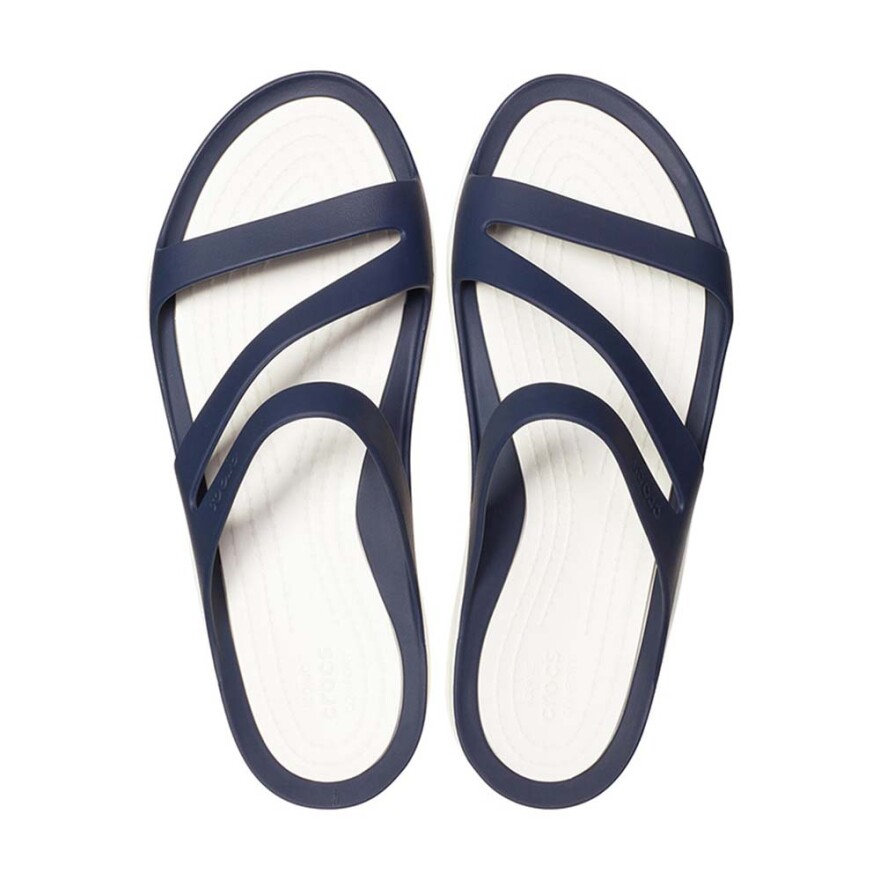 Sandalias Crocs Swiftwater Sandal - Mujer Navy/white
