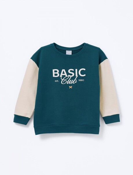 CONJUNTO INFANTIL ESTAMPADO VERDE