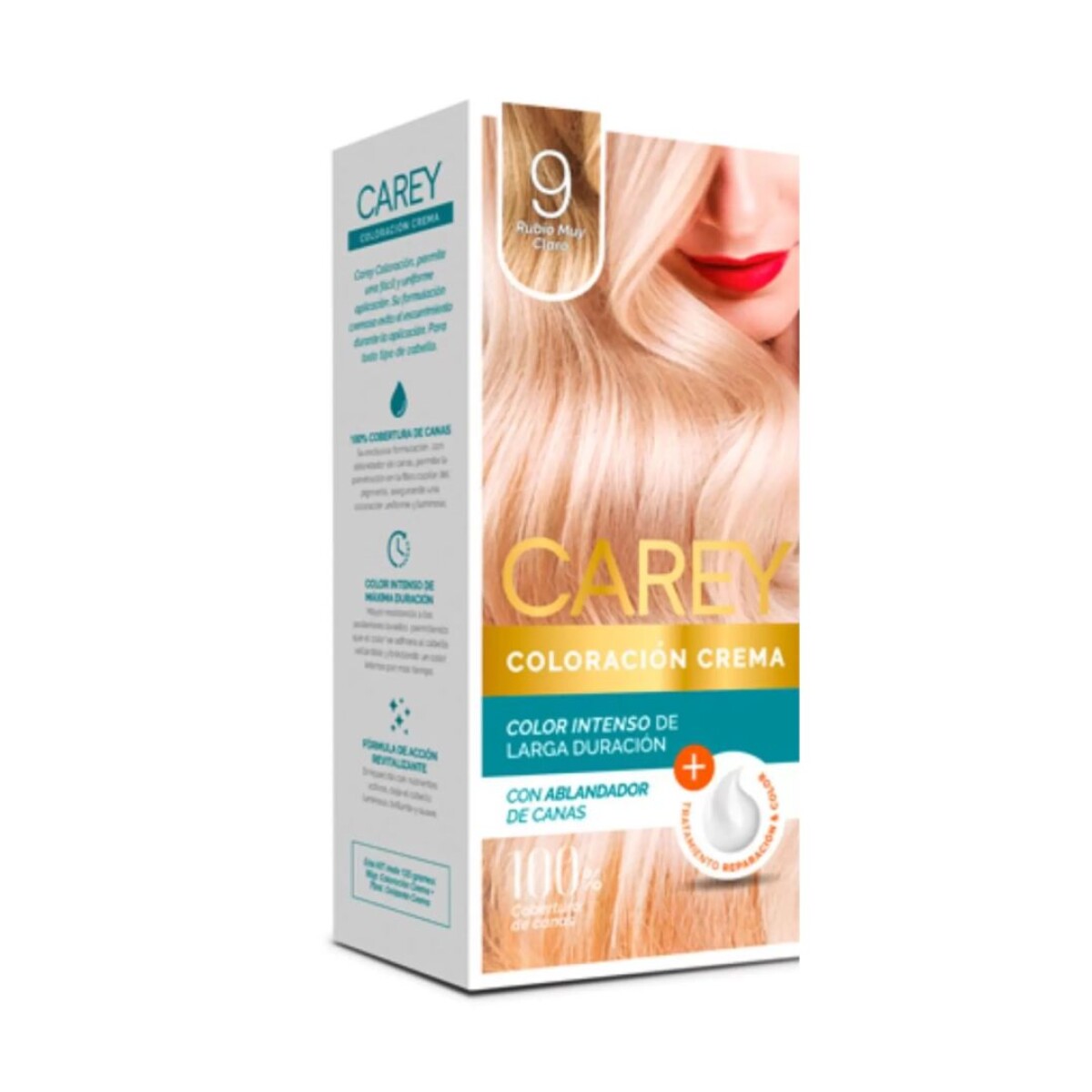 TINTA CAREY KIT RUBIO MUY CLARO Nº 9 