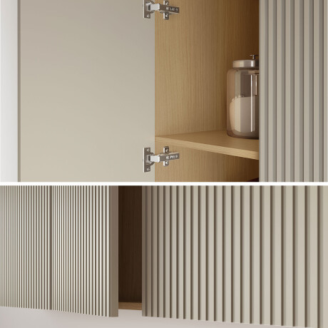 Aéreo de Cocina 2 Puertas 80 cm – MDF Línea Simone Mendes GAMAS DE BEIGE
