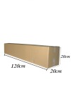 Caja aleta simple 120x20x20 cm. - MADERA Caja aleta simple 120x20x20 cm. - MADERA