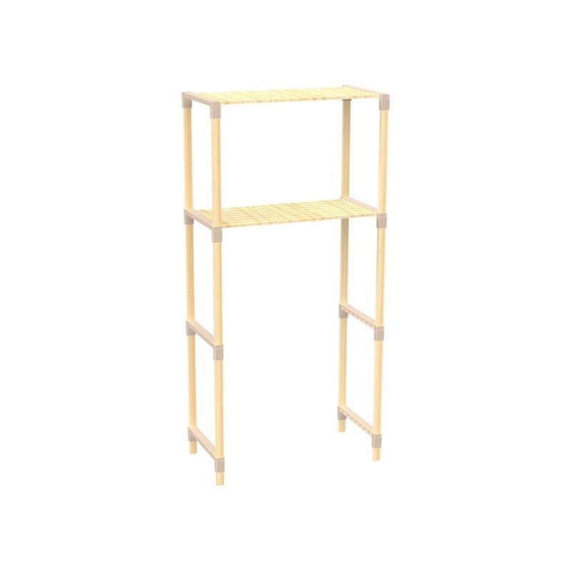 ESTANTERIA ORGANIZADO P/LAVARROPAS 127x33x66CMS MADERA Y PP ESTANTERIA ORGANIZADO P/LAVARROPAS 127x33x66CMS MADERA Y PP