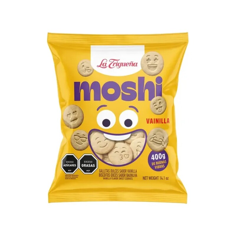 GALL LA TRIGUEÑA MOSHI VAINILLA 400G Gall La Trigueña Moshi Vainilla 400g