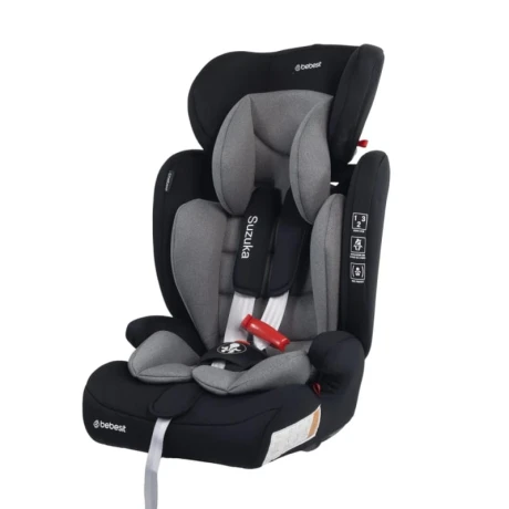 Booster Butaca Silla de Auto Bebesit Suzuka Azul 9 a 36 Kgs GRIS