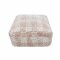 Pouf lavable - Vichy Rosa