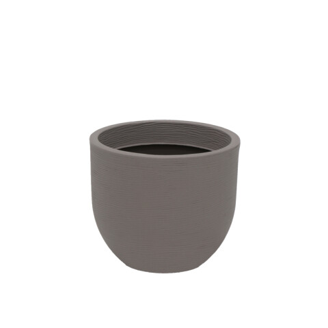 Maceta "LAOS" Ø33 x 28cm. símil cemento -TRAMONTINA TD0243
