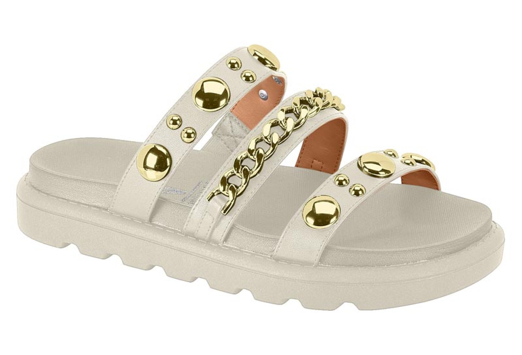 Vizzano Sandalia - Blanco-bronce 