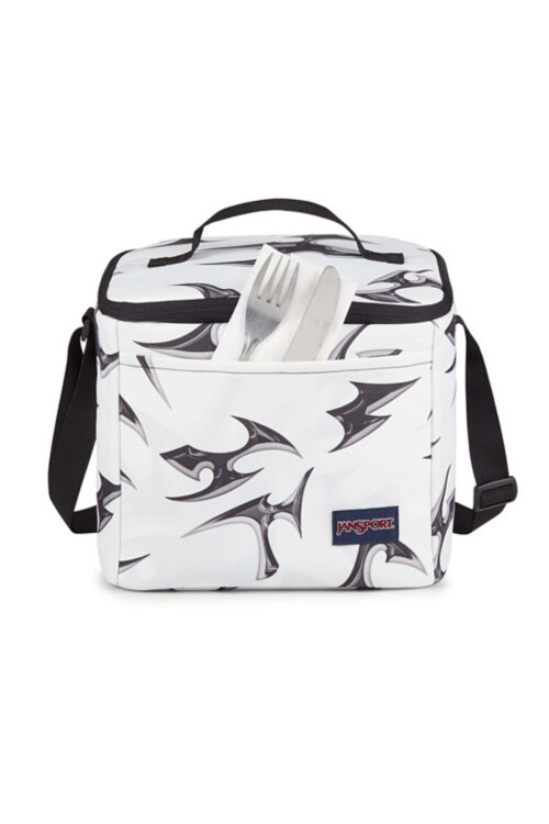 LUNCHERA TERMICA SUPER SNACK CYBER SILVER WHITE