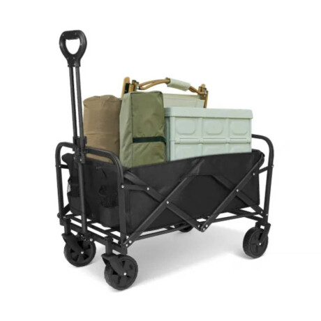 Carro plegable Negro
