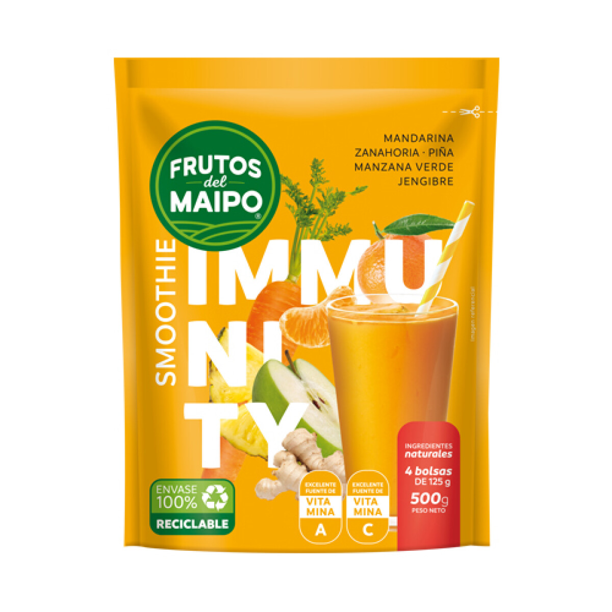 Smoothie Inmunity Frutos del Maipo - 500 gr 