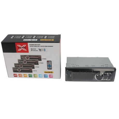 RADIO PARA AUTO FM BT USB SD CON CONTROL REMOTO RADIO PARA AUTO FM BT USB SD CON CONTROL REMOTO