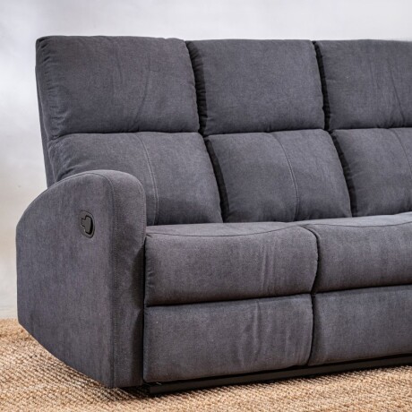 Sillón Reclinable Taos 3 Cuerpos Gris
